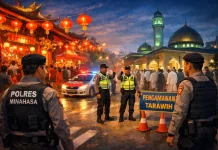 Polres Minahasa Siagakan Personel Amankan Imlek dan Tarawih