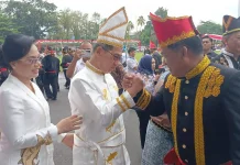 Walikota Bitung Hadiri Peringatan Peristiwa Merah Putih di Sulut