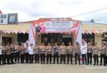 Kapolres Boltim Laksanakan Kunjungan Kerja di Polsek Kotabunan