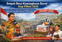 Empat Desa Kawangkoan Barat Siap Pilhut Serentak 2026