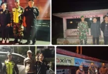 Babinsa Kodim 1302/Minahasa Aktif Gelar Siskamling Bersama Warga
