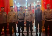 Polresta Manado Kawal Ibadah jelang Imlek 2577