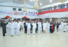 Pelantikan Administrator dan Pengawas Pemkot Bitung