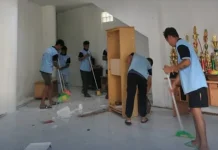 Lapas Amurang Kerja Bakti Sambut Ramadhan 1447 H