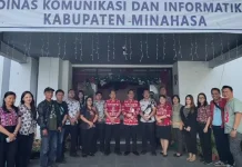 BKPSDM Apresiasi Kinerja Disiplin Diskominfo Minahasa