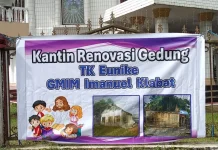 GMIM Imanuel Klabat Siapkan Kantin Galang Dana Renovasi TK Eunike