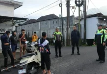 Kapolres Kotamobagu Pimpin Langsung Razia Balapan Liar