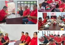 Seleksi Ketua PAC, PDIP Minahasa Perkuat Struktur