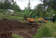 Gerai Koperasi Merah Putih Desa Kiawa Dua Mulai Pembangunan