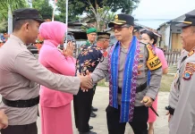 Kapolres Boltim Kunker di Polsek Kotabunan