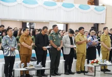 Kasdam  Merdeka Hadiri Pelantikan Panitia Paskah Nasional 2026