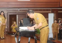 Wali Kota Tomohon Teken MoU Optimalisasi PAD