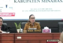 Vanda Sarundajang Pimpin Rakor Perdana FKUB Minahasa