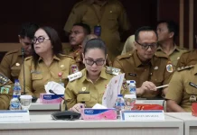 Wabup Minahasa Hadiri HLM Pengendalian Inflasi Sulut