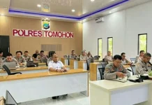 Polres Tomohon Raih Peringkat Pertama Penyelesaian Kasus