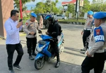 Propam Polres Kotamobagu Gelar Ops Gaktibplin Kendaraan Personel