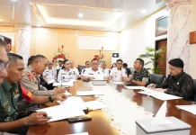 Forkopimda Minahasa Bahas Stabilitas Keamanan jelang Hari Raya