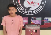 Satresnarkoba Polresta Manado Ungkap Kasus Peredaran Sabu di Sario