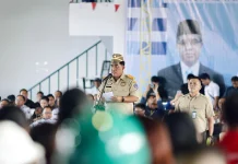 Gubernur Yulius Pimpin Upacara Peringatan Bulan K3 Nasional 2026 di Bitung