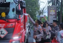 Jelang Buka Puasa, Polres Minut Bagikan Takjil Bagi Masyarakat