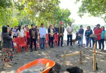 Peletakan Batu Pembangunan Desa Ekowisata Kapitu