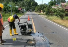 BPJN Sulut Percepat Preservasi RJN Poigar-Kaiya-Maelang-Biontong- Atinggola