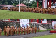 Apel Kerja ASN Pemkab Minut, Wajib Tingkatkan Pelayanan dan Inovasi