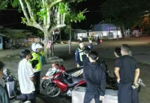 Satuan Lantas Polres Bolsel Tertibkan Knalpot Racing