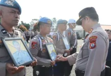 Tiga Anggota Polres Minahasa Trima Hukuman PTDH