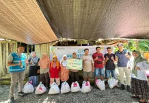 PLN Beri Akses Listrik Gratis untuk 21 Keluarga Prasejahtera di Tahuna