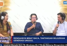 Minat Baca Sulut Turun Drastis
