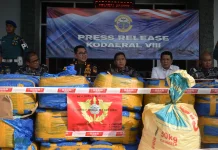 Sianida 1,45 Ton Gagal Diseludupkan di Pelabuhan Bitung