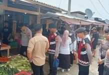 Polres Boltim Sidak Pasar Kotabunan