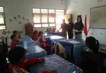 Pemberian Obat Cacing dan PKG, Puskesmas Kauditan Sasar SDN Kawiley