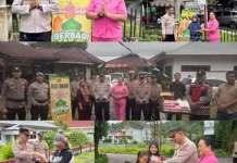 Polsek Tombariri Berbagi Takjil