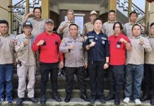 Polsek Tomohon Utara Amankan Ibadah di Dua Gereja Wilayah Kakaskasen