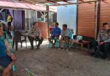 Serap Aspirasi Masyarakat, Polsek Pulau Bunaken Gelar Program Minggu Kasih