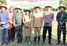 Polres Talaud dan Forkopimda Tanam Jagung Serentak