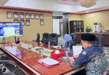 Bupati Lasena Ikuti Rapat Entry Meeting Pemeriksaan LKPD Tahun 2025