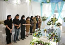 Wabup Minahasa Melayat, Doakan Keluarga Almarhum Albert Suak Tetap Kuat