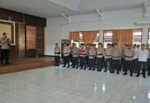 Kapolres Minahasa Tekankan Profesionalisme Personel