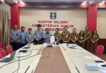 Kemenkum Sulut Harmonisasi Ranperwal Bitung tentang Penjabaran APBD 2026