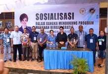 Felly Runtuwene Ajak Minsel  Kawal Program MBG