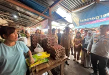 Bupati dan Forkopimda Minsel Sidak Pasar 54 Amurang