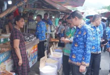 Sidak Pemkot Bitung jelang Idul Fitri
