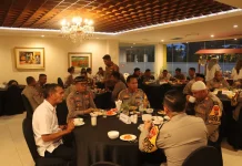 Pererat Silaturahmi, Kapolres Kotamobagu Gelar Buka Puasa Bersama PJU