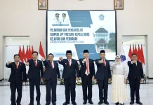 Gubernur Yulius Lantik Pejabat Tinggi Pratama Pemprov Sulut