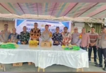 Polres Kepulauan Talaud Gelar Gerakan Pangan Murah Serentak