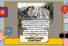 Hoaks Puan Maharani Desak Pemerintah Tunda MBG