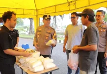 Polres Kotamobagu Gelar Bazar Pangan Murah Serentak